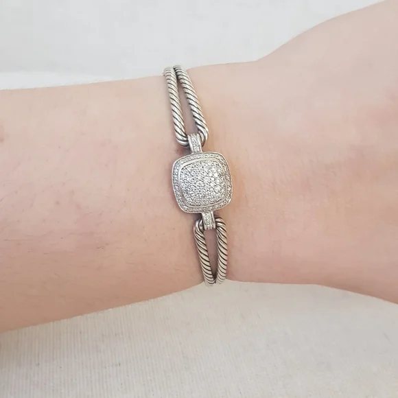 David Yurman Albion Bracelet With Diamonds  - Picture 15 of 15